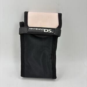 Official Nintendo DS lite Soft Carry Case Travel Bag Pink/ Black
